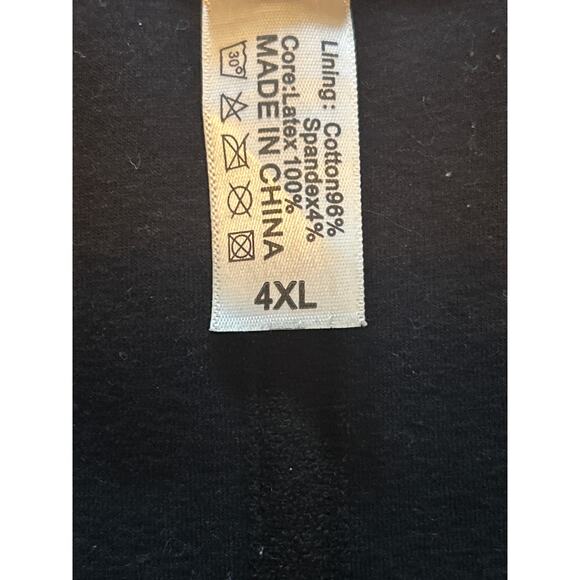 GUC Latex Rubber Waist Shaper Corset Cincher Waist Trainer Size 4XL - Picture 5 of 5